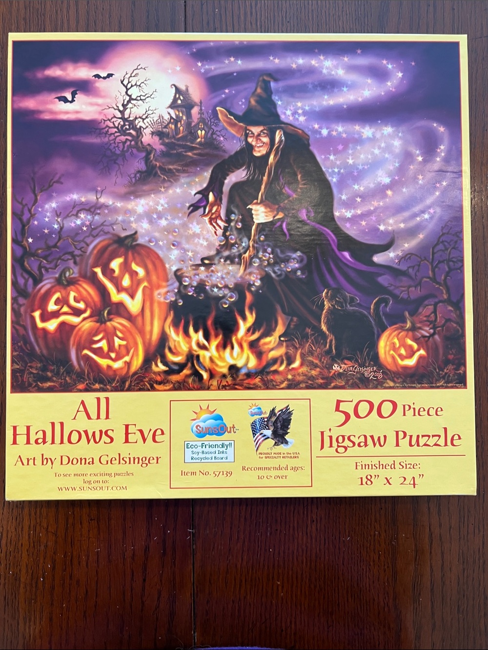 SunsOut All Hallows Eve 500 pc Puzzle
